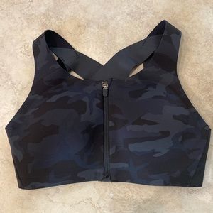 Lululemon Enlite Bra Front zip Incognito Camo
